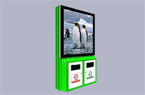 廣告垃圾箱L-001